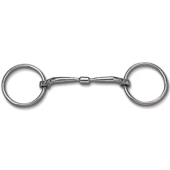 【中古】【輸入品・未使用】Mylerレベル1ステンレススチールLooseリング快適Snaffle Bit