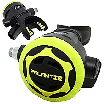 【中古】【輸入品・未使用】スキューバダイビング Palantic セカンドステージ レギュレーター オクトパス 黒/黄 AS206
