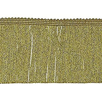 【中古】【輸入品・未使用】Chainette Fringe 4 Inch Width (10CM)%ｶﾝﾏ% 9-Yard Length%ｶﾝﾏ% 100% Rayon%ｶﾝﾏ% Metallic Gold by Decorative Trimmings