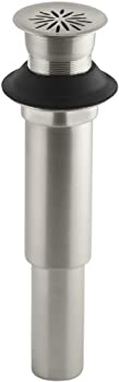 【中古】【インポート品・未当て嵌める】(Vibrant Brushed Nickel) - Kohler K-7107-BN Decorative Grid Drain without Overflow%ｶﾝﾏ% Vibrant Brushed Nickel