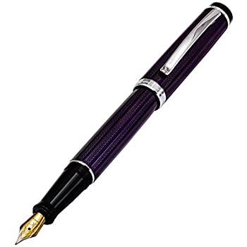【中古】【輸入品・未使用】Xezoインコグニト・各色 パーブル・メタル色仕上げ ブラス細字万年筆。雅びやかな贈り物として最適。ダイアモンド・カット彫。一つ一つのペンに 19,226円