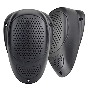 【中古】【輸入品・未使用】Magnadyne 防水シーリングマウント サテライトスピーカーペア グリル内蔵 ブラック 3インチ