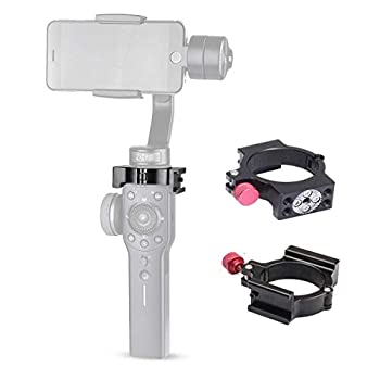 【中古】【輸入品・未使用】Kuxiu Zhiyun Smooth 4リングクランプ 4リングV2コールドシューアダプター スムーズな4ジンバルスタビライザー用 ロードマイク/LEDビデオライト/