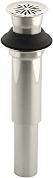 【中古】【インポート品・未当て嵌める】Kohler K-7107-SN Decorative Grid Drain Without Overflow%ｶﾝﾏ% Vibrant Polished Nickel