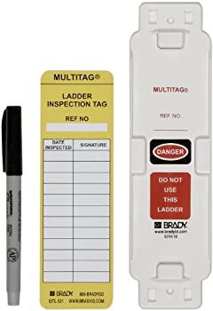 【中古】【輸入品・未使用】Brady LAD-EITH/L12 Laddertag Kits by Brady
