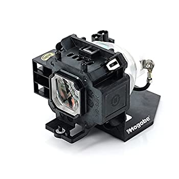 【中古】【インポート品・未当て嵌める】Mogobe NP20LP相応う映写機照明ランプ ハウジング付き添い人 NEC U300X U310W用