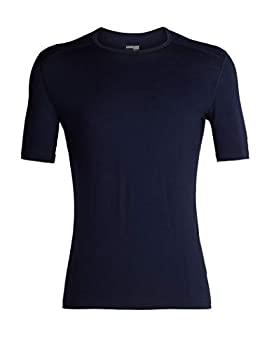 【中古】【輸入品・未使用】砕氷船男子200 Oasis半袖クルーネックベースレイヤートップ - Midnight Navy、Medium