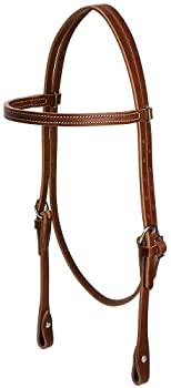 【中古】【インポート品・未当て嵌める】Weaverなめし革Horizons Browband Headstall