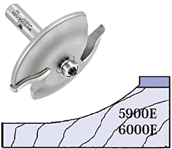 【中古】【輸入品・未使用】Whiteside Router Bits 5900E Large Raised Panel Profile Bit with 3-1/4-Inch Large Diameter and 1-3/8-Inch Cutting Length by Whiteside Ro