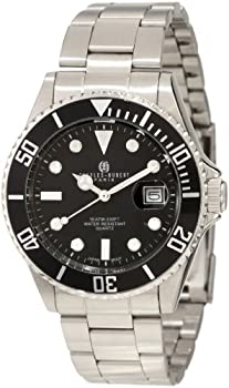 【中古】【輸入品・未使用】Charles-Hubert- Paris Mens Stainless Steel Quartz Watch #3661