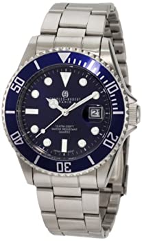 【中古】【輸入品・未使用】Charles-Hubert- Paris Mens Stainless Steel Quartz Watch #3812