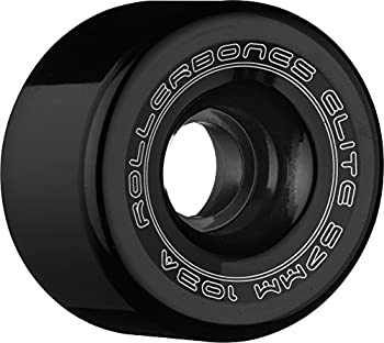 【中古】【インポート品・未当てはめる】(62粍%ｶﾝﾏ% Black) - Rollerbones Art Elite 103A Competition Roller Skate Wheels (Set of 8)