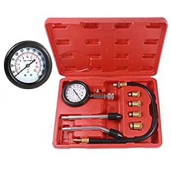 【中古】【輸入品・未使用】BETOOLL HW0130 8ピース ガソリンエンジンシリンダー圧縮テスターキット 自動車ツールゲージ
