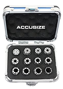 【中古】【輸入品・未使用】Accusize Industrial Tools - 1ミリメートルの13ミリメートルによるとメトリックERコレット2mmのER-20コレット12個/フィット強いアルミボックス