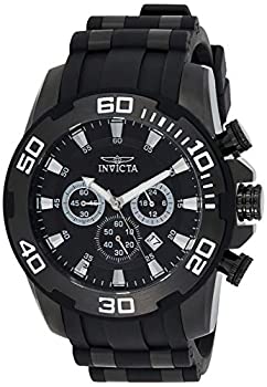 【中古】【インポート品・未当て嵌める】Invicta Men \u0026apos;s \u0026apos; Pro Diver \u0026apos; Quartzステンレス鋼スチール写真and Silicone Casual Watch %ｶﾝﾏ% Color : Black ( Model : 22338?) 腕時計-その他
