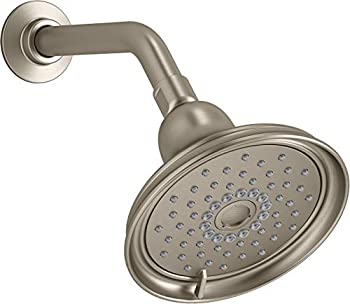 【中古】【インポート品・未当て嵌める】Kohler 22167-G-BV Bancroft シャワー頭顱 無光沢ブロンズ