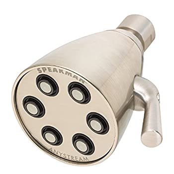 【中古】【インポート品・未当てはめる】Speakman Icon S-2252-BN-E175 ローフローシャワーヘッド 1.75GPM ブラッシュドニッケル