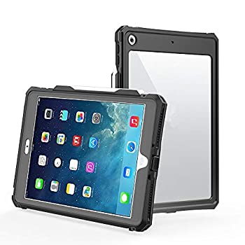 【中古】【インポート品・未当て嵌める】YiMi IP68雨合羽入れもの iPad 10.2 第8時人 2020/7時人 2019用 高耐久 アウトドア 完膚なきまで密封 水中盛りだくさん上半身保護すること入れもの 内蔵映写幕プロテクター\u0026