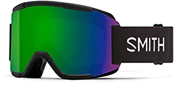 【中古】【輸入品・未使用】Smith Squad スノーゴーグル ブラック/ChromaPop サングリーンミラー