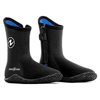 【中古】【インポート品・未当てはめる】AQUALUNG 5粍 エコージップブーツ (5)