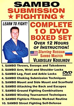 【中古】【輸入品・未使用】SAMBO SUBMISSION FIGHTING%カンマ% COMPLETE 10 DVD BOXED SET%カンマ% Starring Russian Master Vladislav Koulikov. Over 10 Hours|スカイマーケットプラス