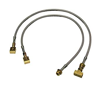 【中古】【輸入品・未使用】Skyjacker (FBL81) 4インチ～8インチ ステンレススチール ブレーキライン ペア