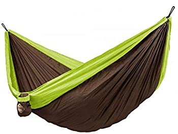 【中古】【輸入品・未使用】La Siesta(ラ シエスタ) ダブルトラベルハンモック COLIBRI Green CLH20-4