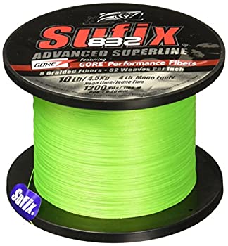 【中古】【輸入品・未使用】(18kg%ｶﾝﾏ% Neon Lime) - Sufix 832 Braid Line-1200 Yards 36,893円