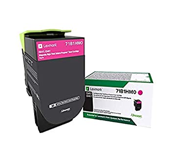 【中古】【インポート品・未当て嵌める】Lexmark 71B1HM0 CS417dn CX417de CS517de CX517de Magenta High Yield Return Program Cartridge Toner 日用品雑貨・文房具・手芸-その他