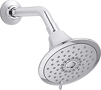 【中古】【インポート品・未当て嵌める】Kohler K-22169-G-CP Forte 1.75 GPM 多役立つことシャワー上端 Katalystエアインダクション科学技術 光輝Cr