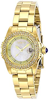 【中古】【輸入品・未使用】invicta Women's 28444 Angel Quartz 3 Hand White Dial Watch
