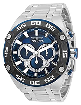 【中古】【インポート品・未当て嵌める】Invicta Coalition Forces Chronograph Quartz Blue Dial Men\u0027s Watch 30652