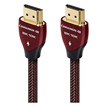 【中古】【インポート品・未当て嵌める】AudioQuest 肉桂 48 8K-10K 48Gbps HDMI有線テレビ 2.5フート (0.75m) HDMIケーブル-AVケーブル