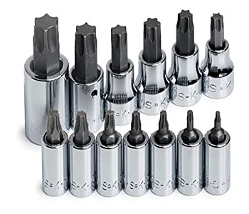 【中古】【輸入品・未使用】Sk Hand Tool Sk84213 13 Piece Torx Bit Socket Set [並行輸入品]