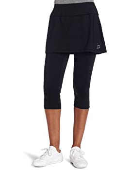 【中古】【インポート品・未当てはめる】Skirt Sports レディース運動競技用ブリーズ カプリスカート L 黒いこと