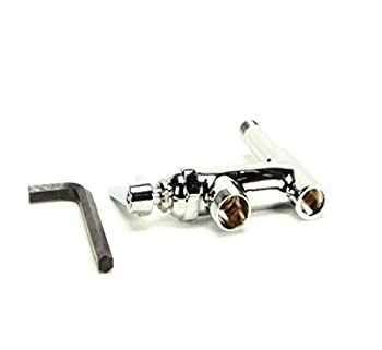 【中古】【輸入品・未使用】T&S BRASS B-0155-LN Add-On Faucet with Lever Handle by T&S Brass
