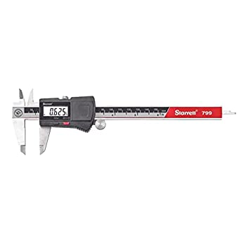 【中古】【輸入品・未使用】Starrett EC799A-6/150 Electronic Caliper%ｶﾝﾏ% Stainless Steel%ｶﾝﾏ% 0.0005 Resolution and 0-6 Measuring Range%ｶﾝﾏ% Black by Starrett