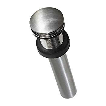 【中古】【輸入品・未使用】(Brushed Nickel) - Native Trails DR130-BN Push to Seal Dome Drain%ｶﾝﾏ% 3.8cm%ｶﾝﾏ% Brushed Nickel｜スカイマーケットプラス