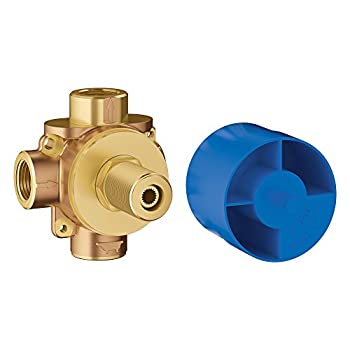 【中古】【輸入品・未使用】Grohe 29902000?Concetto 1?/ 2?in。3ウェイ圧力バランスRoughバルブ、、、真鍮