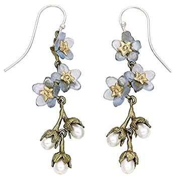 【中古】【輸入品・未使用】Michael Michaud forget-me-notワイヤ3花イヤリング3270|スカイマーケットプラス