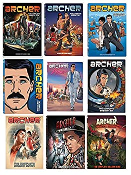 【中古】【輸入品・未使用】Archer Complete Series Seasons 1-9 Set DVD