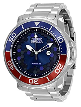 【中古】【インポート品・未当て嵌める】Invicta Men\u0027s Pro Diver Quartz Watch with Stainless Steel Strap%ｶﾝﾏ% Silver%ｶﾝﾏ% 26 (Model: 30567)