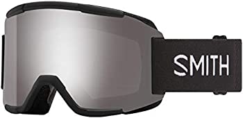 【中古】【輸入品・未使用】Smith Squad スノーゴーグル ブラック/クロマポップ サンプラチナミラー