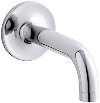 【中古】【輸入品・未使用】Kohler Purist wall-mount non-diverterバス注ぎ口、90?degrees-バリエーション .5 K-14427-CP 1