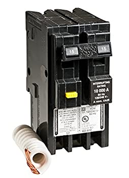 【中古】【輸入品・未使用】Schneider Electric HOM215GFIホームライン15 Amp 2極GFCIサーキットブレーカによるスクエアD