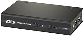 【中古】【インポート品・未当て嵌める】2port USB DVI KVM Switch その他-パソコン・周辺機器