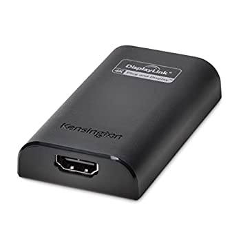 【中古】【輸入品・未使用】Kensington VU4000 4K Video Adapter - External video adapter - USB 3.0 - HDMI - black｜スカイマーケットプラス