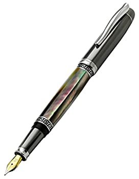 【中古】【インポート品・未当て嵌める】Xezo お手てお手伝いさん プラチナメッキ 並み並み 筆 タングステンメタリック完成 (マエストロブラックMOPウォルフラムFPL) 2つはない