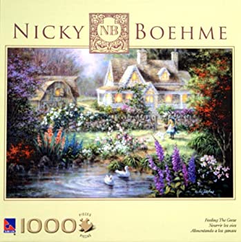 【中古】【輸入品・未使用】Nicky Boehme Feeding The Geese 1000 Piece PUZZLE|スカイマーケットプラス