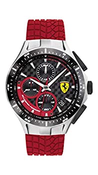 【中古】【輸入品・未使用】0830697 Ferrari フェラーリ Race Day ブラック メンズ アナログ カジュアル クォーツ 海外出荷 Ferrari｜スカイマーケットプラス